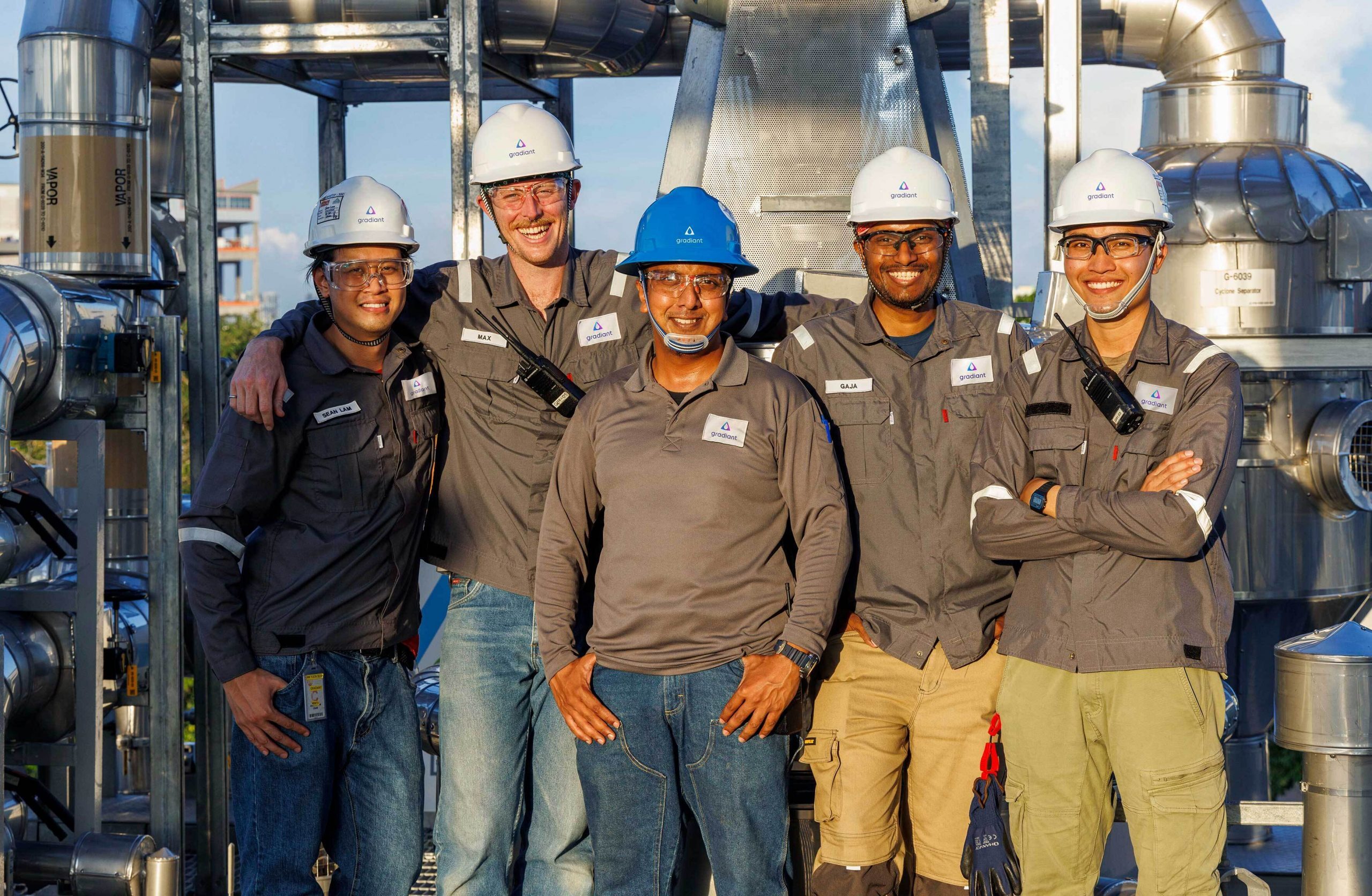 Gradiant's Team of Hardworking Water & Wastewater Experts